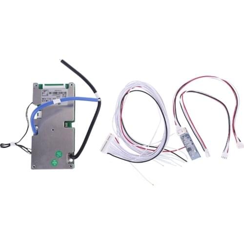 13S Lithium Battery Protective Board BMS 30A Polymer With Bluetooth Smart Intelligent UART Interface Flexible Static Electric Co