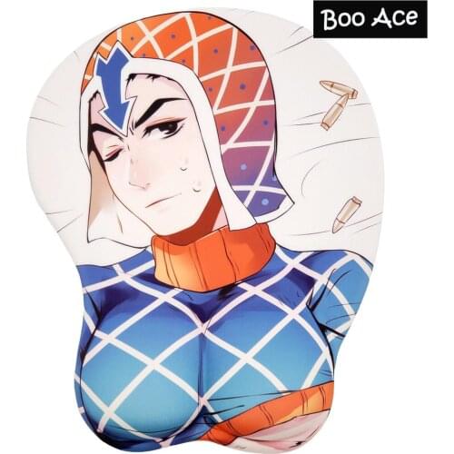 Joseph Joestar - Mista Anime 3D Mouse Pad with Wrist Rest