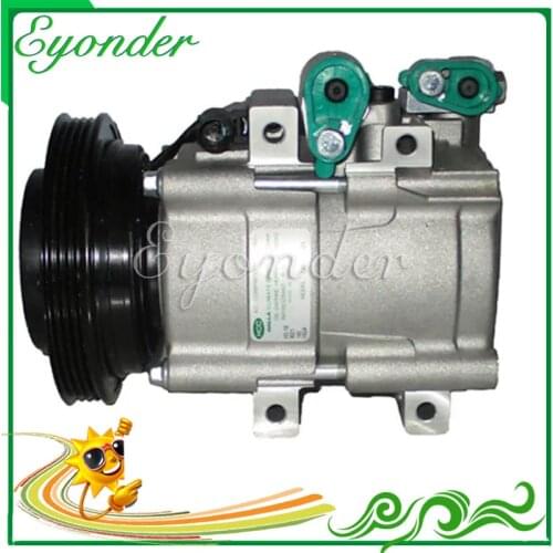A/C AC Air Conditioning Compressor Cooling Pump HS18 Pulley 4PK PV4 for HYUNDAI STAREX 97701-4A870