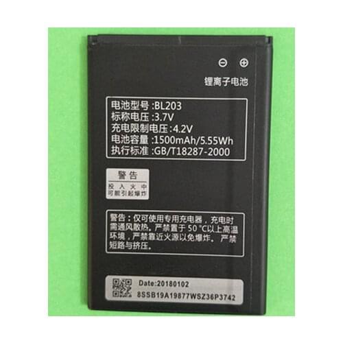 NEW New Replacement Rechargeable BL203 Battery for Lenovo A369 A66 A318T A385E A278T A365E A308T phone battery