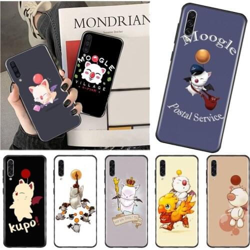 Final Fantasy Moogle verse Phone Case For Samsung A40 A50 A51 A71 A20E A20S S8 S9 S10 S20 Plus note 20 ultra 4G 5G