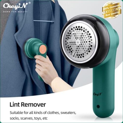 Electric Lint Remover Clothes Fuzz Pellet Trimmer Machine Portable Rechargeable Fabric Shaver Removes Clothing Spools Removal
