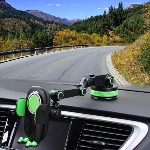 Car Navigation Rack 360 degrees Suction Cup Mobile Phone Holder Car Dashboard Large Truck Mobile Phone Holder Universal Holder