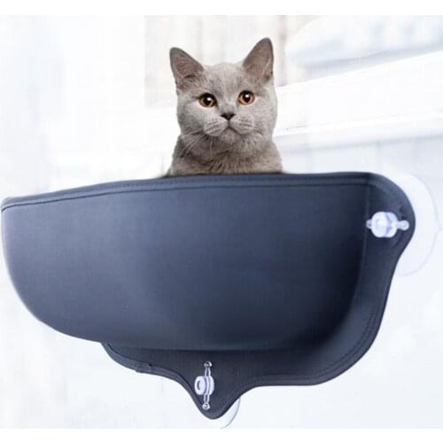 Cat Hammock Bed Window Pod Lounger Suction Cups Warm Bed For Pet Cat Rest House Soft And Comfortable Ferret Cage