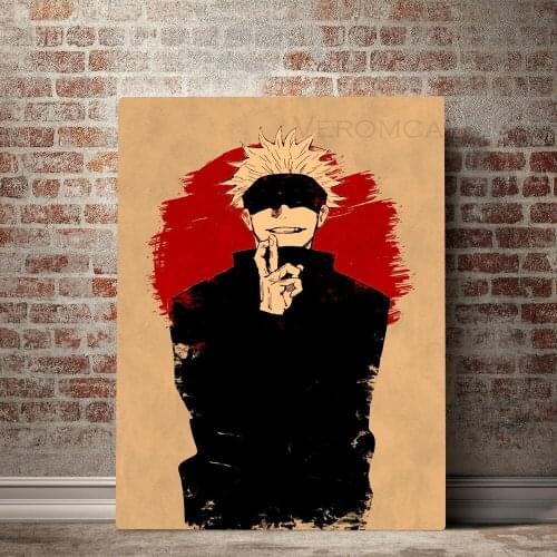 Hd Printed Anime Jujutsu Kaisen Canvas Painting Gojo Satoru Poster Home Decoration Wall Art Picture for Bedroom Modular Decor