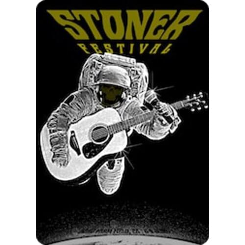 Stone rock festival gig stoner festival car moto sticker decal