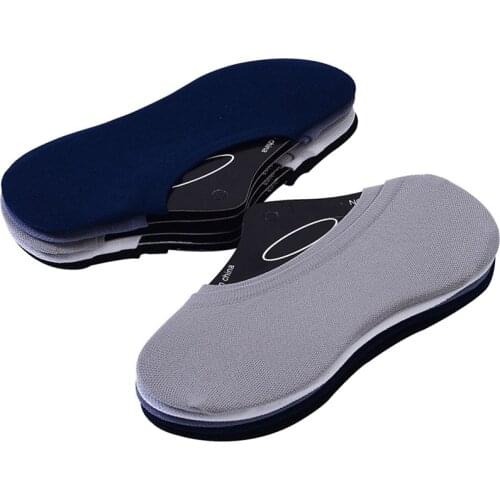 5pairs Men Boat Socks Hot Sale 5colors New Summer Style Men Quality Cotton Breathable Boat Sock Slippers Meias Sox Free Shipping