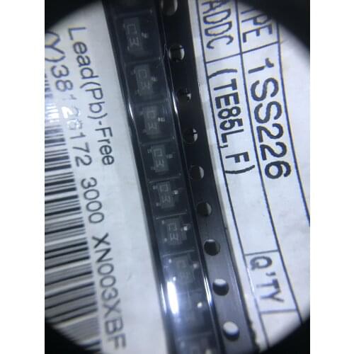 20PCS new original 1SS226 1SS226(TE85L,F) code:C3 Diode Switching Si 85V 0.1A Automotive 3-Pin S-Mini T/R