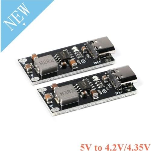 3A Polymer Ternary Lithium Battery Charger Board 5V to 4.2V 4.35V Quick Fast Charging PCB Power Module IP2312 CC CV Type C USB