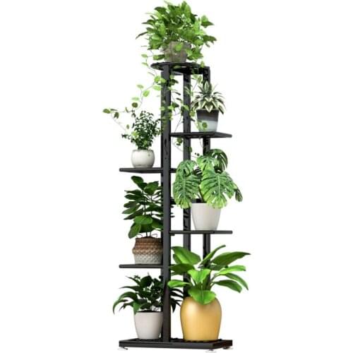 899 Flower Shelf Multi-layer Indoor Home Balcony Decoration Rack Wrought Iron Living Room Simple Flower Pot Multilayer Rack