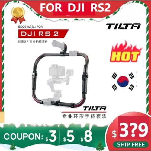 PRE-SALE TILTA DJI RS 2/RSC 2 Ronin RS2 Shooting Kit-Professional Ring Handheld Kit Dual handheld output power supply Carrying