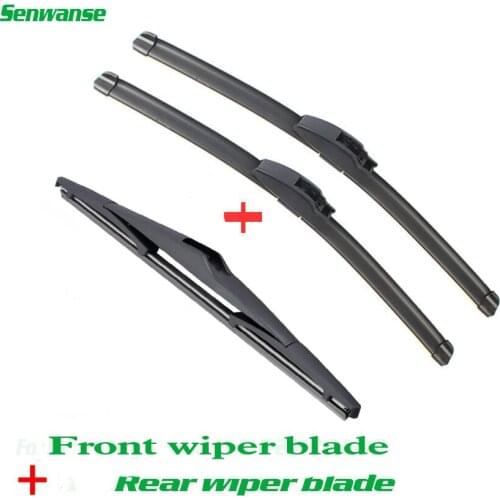 Senwanse Front and rear Wiper Blades For Hyundai I10 MK1 2007-2013 Windshield Windscreen wiper 22"+16"+12"