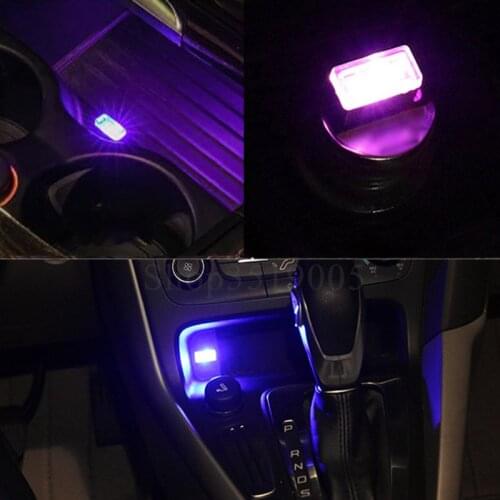 USB LED Light Car Atmosphere Decorative Lamp Accessories For Cadillac Escalade ATS CTS CTS-V CTSV SRX ATS-L ATSL