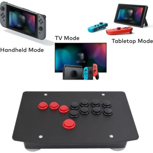 RAC-J500B-NS All Buttons HITBOX Style Arcade Joystick Fight Stick Game Controller For Nintendo Switch Plug & Play