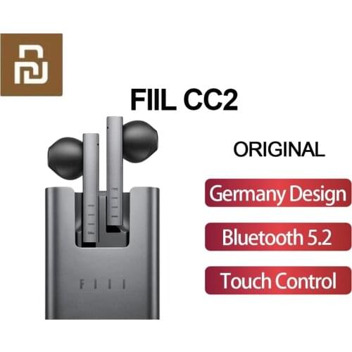 Youpin FIIL CC2 CC TWS Wireless Bluetooth 5.0 Earphones Noise Reduction Sport Headphone With Mic Bluetooth 5.0 Heaset for xiaomi