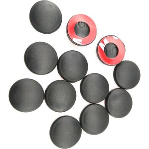 12 Pcs / Lot Car Door Lock Screw Protector Cover For Geely Vision SC7 MK CK Cross Gleagle SC7 Englon SC3 SC5 SC6 SC7 Panda