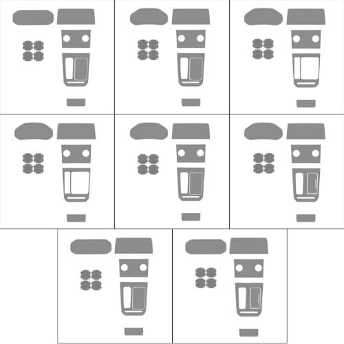 TPU Car Gear Dashboard GPS Navigation Screen Film Protective Sticker for Chery Tiggo Anti-scratch