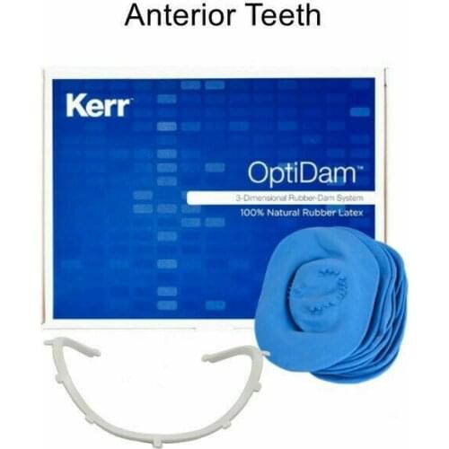 1Set Endodontics Launches OptiDam Dental Rubber Dam KERR For Anterior