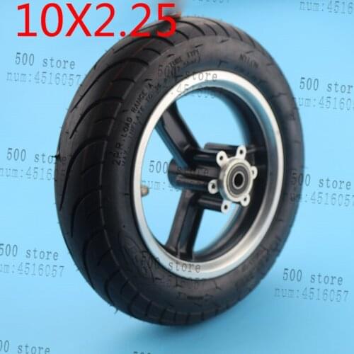 10 inch 10X2.25 wheel rim scooter hub aluminum alloy hub frame for 10X2.25 tire electric scooter mini bike