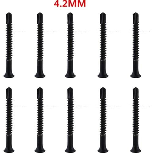 10pcs/Bag 4.2mm 4.8mm 5.5mm Lock Cylinder Puller Screws Hexagon Dovetail Screw for Locksmith Lock Puller Use
