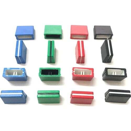 16pcs For PIONEER DJM Mixer Mixer Knob / Fader Cap Crosscut Knob Key Potentiometer Fader Cap