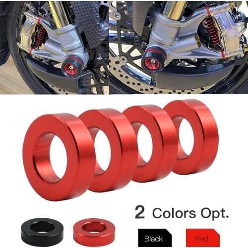 4pcs Motorcycle Accessories Front Brake Caliper Spaces Kit For Ducati SUPERBIKE 1299 1198 Panigale V4 R S 955 Panigale V2