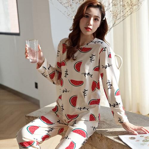 Foply Women's Long Sleeve Pajamas
