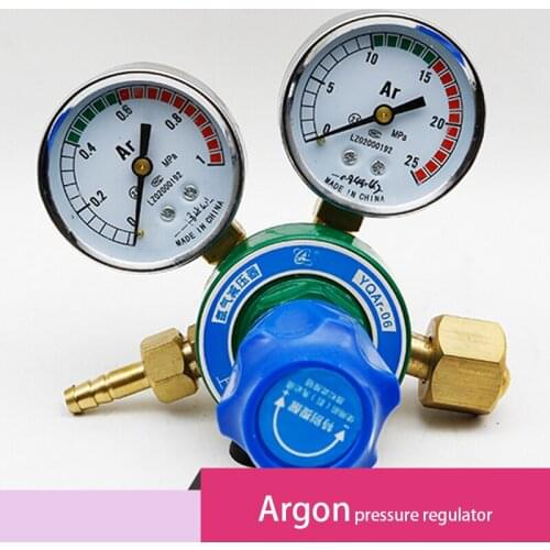 G5/8'' Argon pressure regulator brass valve body