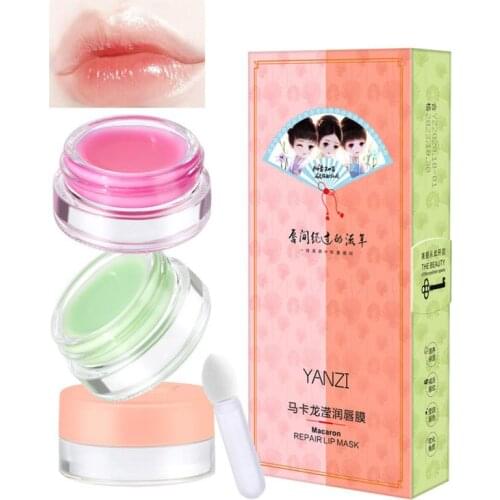 3Pcs Lip Film Beeswax Lips Balm Set Hydrate Cream Soften Dead Lips Skin Easy to Apply Create Soft Smooth Rich Colors Lips TSLM2