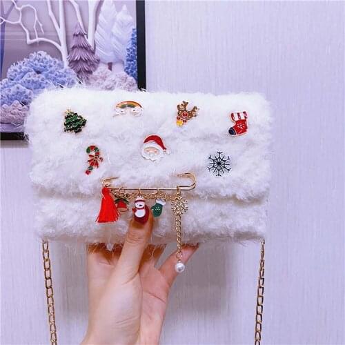 Cartoon Rivet Decoration DIY Wool Material Set for Phone Bag Handbag Sewing