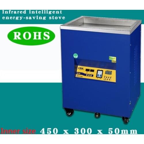 GSG 3600w melt tin 49.1KG temperature adjustable Melting tin stove solder furnace stand type Lead-free solder pot