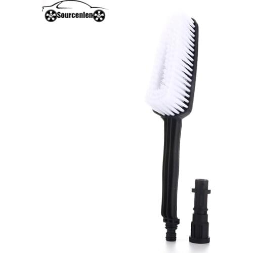 Rushed Dense Soft Brush Effortless Cleaning Large Area Connect With High Pressure Gun For Karcher