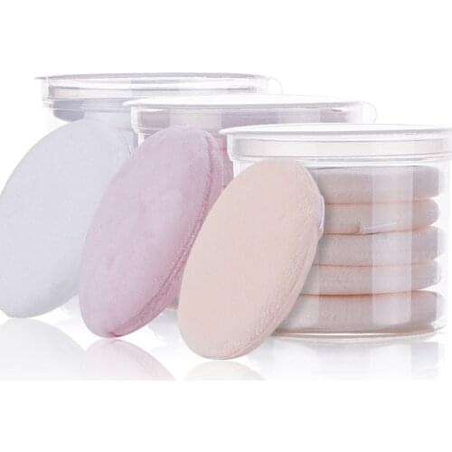 5pcs Foundation Makeup Sponge Pro Cosmetic Puff Beauty Air Cushion Powder Smooth Wet &Dry Dual-Use Makeup Sponge Tool