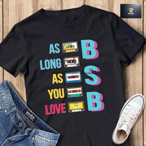 The Backstreet Great Boys () Premium Shirt We All Love Backstreet Back OMG The Boys Are Back Again Boys Band 90s BSB Music ON