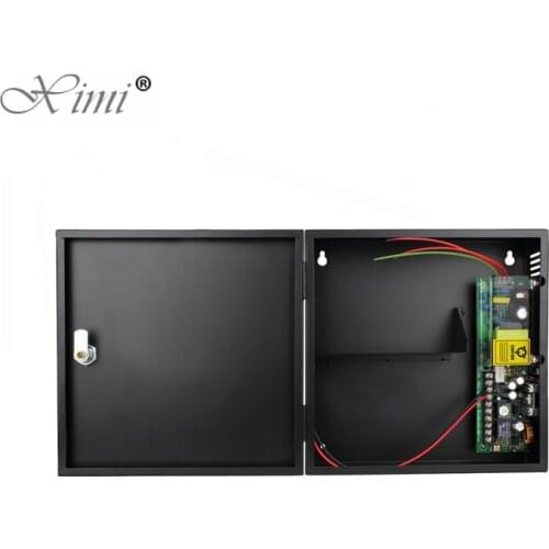 12V/24V3A Access Control Power Supply Box 110-240V 50-60HZ Switching Power Supply With Back Up Battery Function