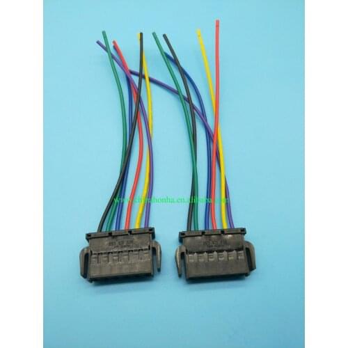 5sets 6pin Rear Tail Light Lamp Wiring Harness Plug For A6 A8 1994-2016 A4 S4 893971636