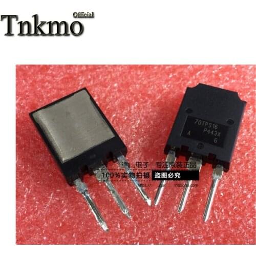 5PCS 70TPS16PBF TO-247 70TPS16A 70TPS16 70PT16D TO247MAX 70A 1600V SCRs Thyristor free delivery