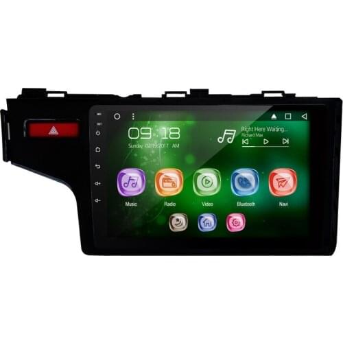 Allways 9" IPS Android 9.0 Octa-core Ram 2GB Rom 32GB Car Multimedia for Honda Fit / Jazz (LHD) 2015 2.5D Full touch screen
