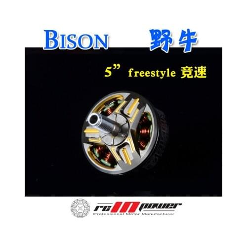 1pc RCINPOWER BISON 1800kv 2500kv Brushless Motor For FPV Racing Freestyle RC Models Multicopter Frame Props Part Accs