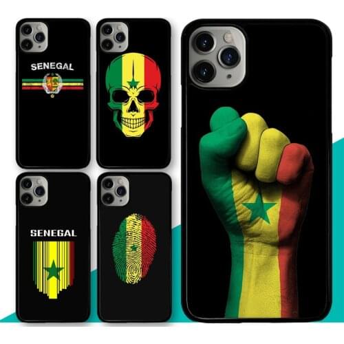 Senegal Flag TPU Case For iphone XS MAX X XR 5S 6S 8 7 Plus SE 2020 11 12 Pro Max mini Back Cover Coque