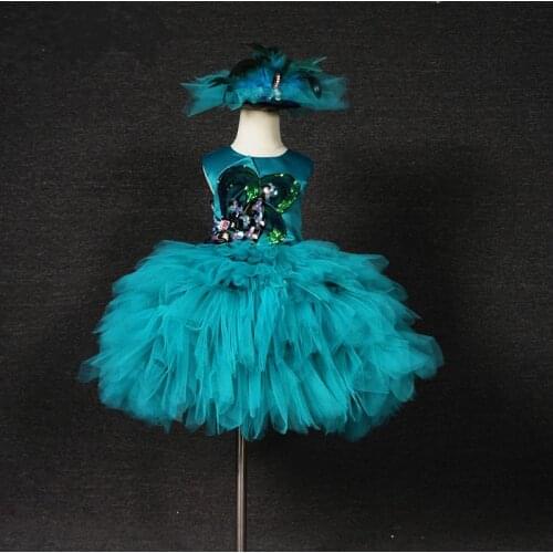 100% Real Infant Girls Dresses Glitter Top Princess Dress Kids Clothes Toddler Girl Children costume Children Birthday Gown