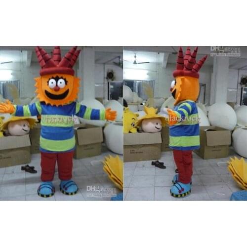 Hot sale Foam Adult New red stripes finger cap Adult Green Dinosaur man Cartoon Mascot Costumes