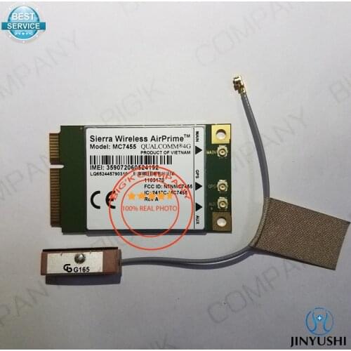 JINYUSHI for MC7455+1pcs 10cm GPS antenna FDD/TDD LTE 4G CAT6 DC-HSPA+ GNSS USB 3.0 MBIM interface 100% New&Original for E7240