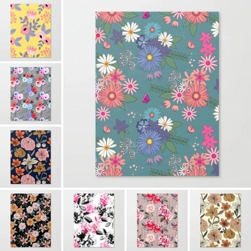 HD Canvas Paintings Modular Prints Art Poster an Handmade Garden Home Decorative Spring Wall Pictures For Living Room Framework