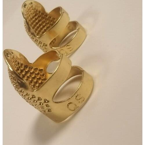 Thimble Finger Protector Antique Tailor Sewing Needles Handworking Thimble DIY Crafts Tools Home Sewing Accessories