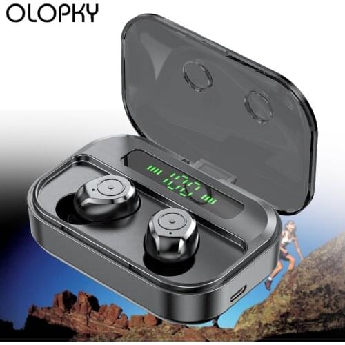 New Bluetooth 5.0 Headset TWS Wireless Earphones Mini Earbuds Stereo Earphone New Bluetooth 5.0 Headset TWS Wireless Earphones