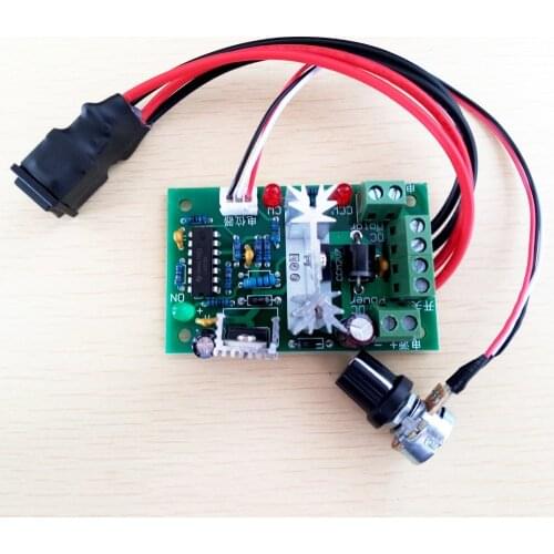 NEW 6V-30V 3A 120W Reversible PWM Controller Forward Reverse Switch PWM DC Motor Speed Controller 12V 24V 30V