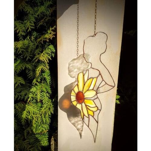 Car Window Pendants Hanging Decorative Pendants Pregnant Mom Window Wall Hanging Decor Mothers Day Gift