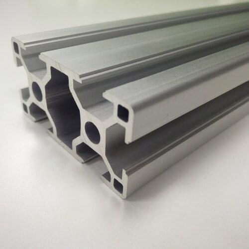 Free Cutting 2020 3030 2040 4040 4080 6060 t slot profile industrial aluminum extrusion for frame