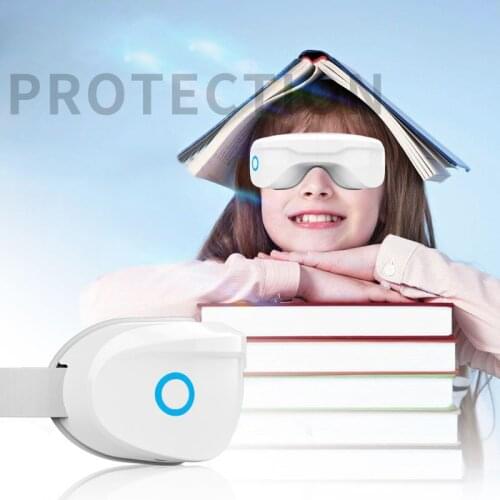 Foldable Eye Massager with Heat Electric Air Pressure Vibration Bluetooth-compatible Music for Relieve Fatigue Dry Eyes